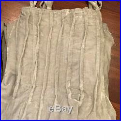Pottery Barn Teen Set / 2 Shimmer Velvet Curtains Drapes Faint Gray 44 x 63 NEW