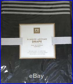 Pottery Barn Teen Summer Abroad Drapes Curtains (Set of 4) 52 x 84