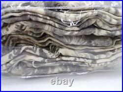 Pottery Barn Thea Floral Cotton Lined Drape Curtain Gray Multi 50x 124 #J166