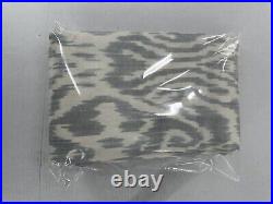 Pottery Barn Vega Ikat Linen Cotton Curtain 50x108 One Panel Blackout Drape