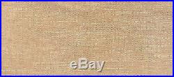 Pottery Barn emery linen COTTON lined 100x96 drapes WHEAT 2 PANELS gold neutral