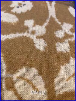 Pottery barn Zama Print Linen/Cotton Blackout Curtains/ Drapes Mustard #2023
