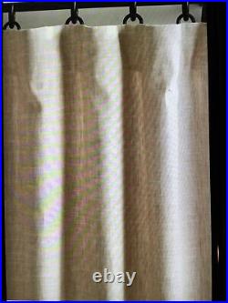 Pottery barn emery curtain/drape100x108 Gray #1664