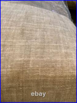 Pottery barn emery grommet curtains 50x96 oatmeal #1753