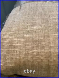 Pottery barn emery grommet curtains 50x96 oatmeal #1753