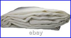 Set/2 Pottery Barn Belgian Flax Linen Cotton Lined Curtains 50x84 Ivory OB READ