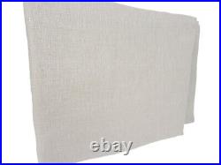 Set Of 2 Pottery Barn Belgian Flax Linen Sheer POLE TOP Curtains Flax 50x96 OB