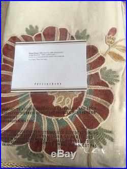 Set Of Two Pottery Barn Margaritte Drapes Panel 108 New In Package