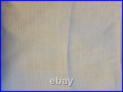 Set of 2 Pottery Barn 3 In 1 EMERY LINEN 50x96 Blackout Curtains Drapes White